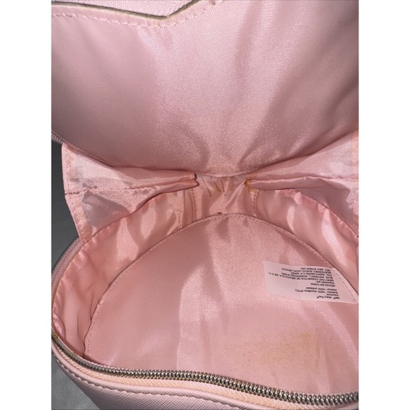 Mary Kay Loly In The Sky Pink Heart Purse W/ Gold Chain Strap Vintage Make Up - Picture 3 of 3